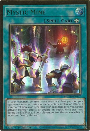 Mystic Mine - MGED-EN047 - Premium Gold Rare 1st Edition