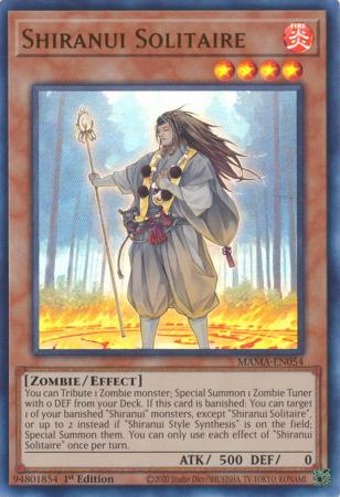 Shiranui Solitaire - MAMA-EN054 - Ultra Rare 1st Edition