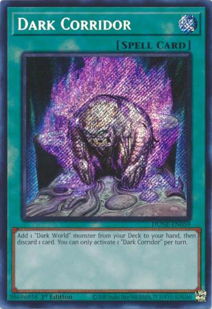 Dark Corridor - DUNE-EN059 - Secret Rare 1st Edition