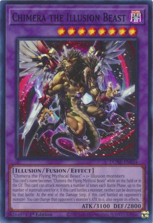 Chimera the Illusion Beast - DUNE-EN034 - Super Rare 1st Edition