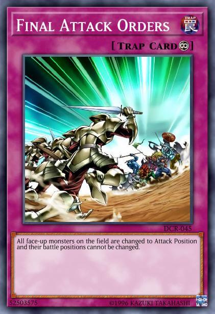 Final Attack Orders - DCR-EN045 - Common Unlimited (25th Reprint)