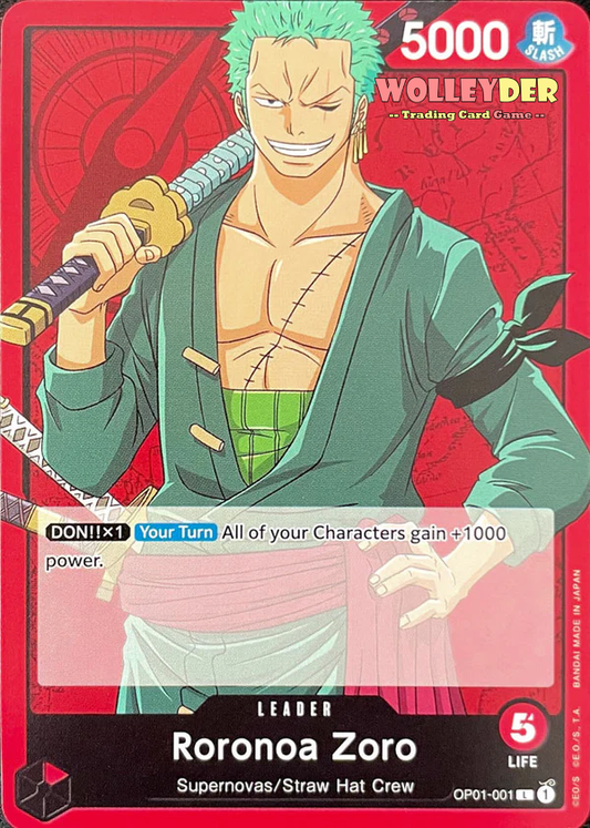 Roronoa Zoro - OP01-001 - Leader