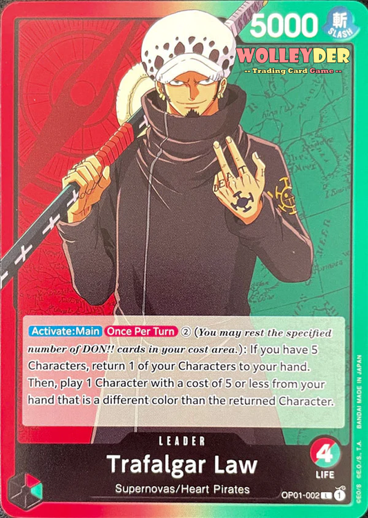 Trafalgar Law - OP01-002 - Leader