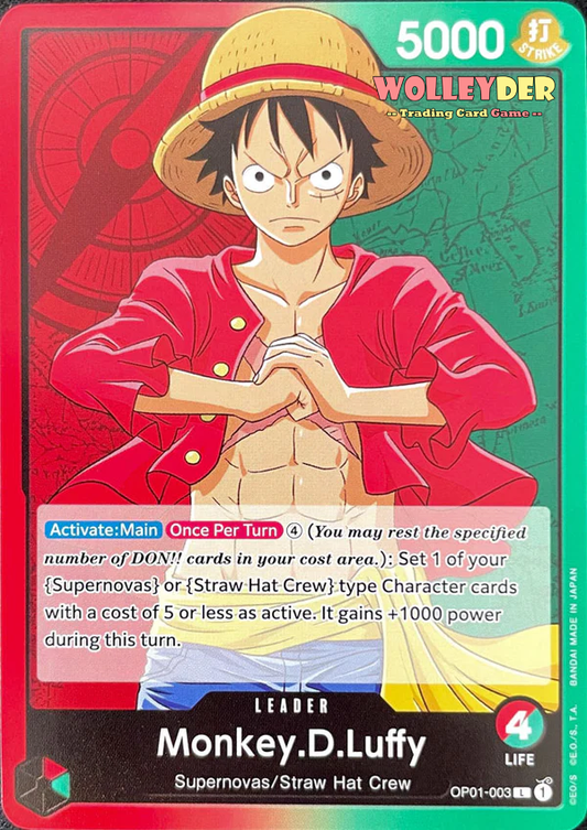 Monkey.D.Luffy - OP01-003 - Leader