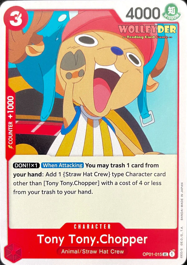 Tony Tony.Chopper - OP01-015 - Uncommon