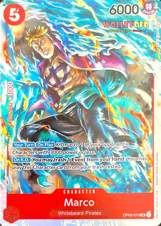 Marco - OP03-013 - Super Rare Foil