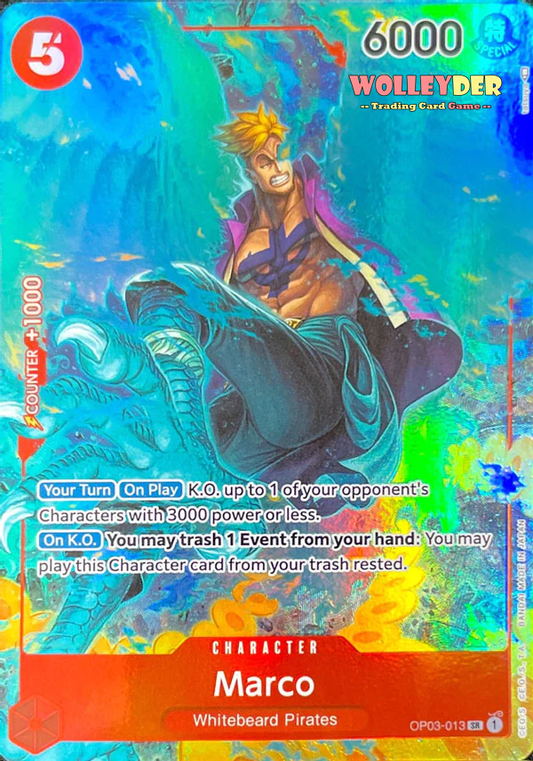 Marco - (Alternate Art) - Super Rare - OP03-013 - Foil