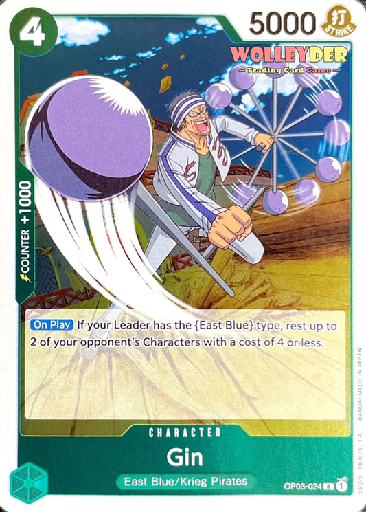 Gin - OP03-024 - Rare Foil