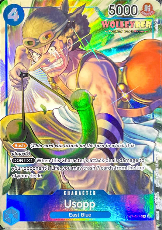 Usopp - (Alternate Art) - Super Rare - OP03-041 - Foil