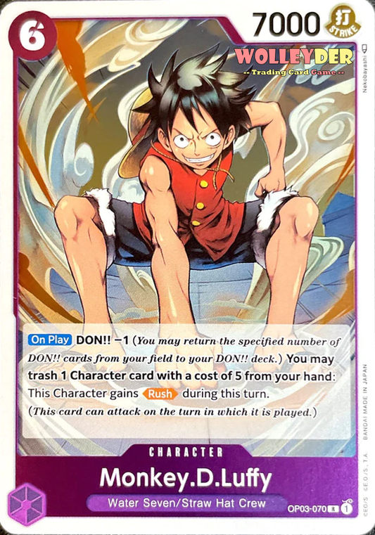 Monkey.D.Luffy - OP03-070 - Rare Foil