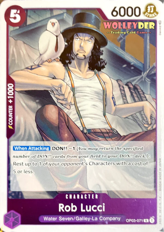 Rob Lucci - OP03-071 - Rare Foil