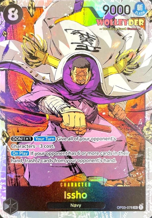 Issho - OP03-078 - Super Rare Foil