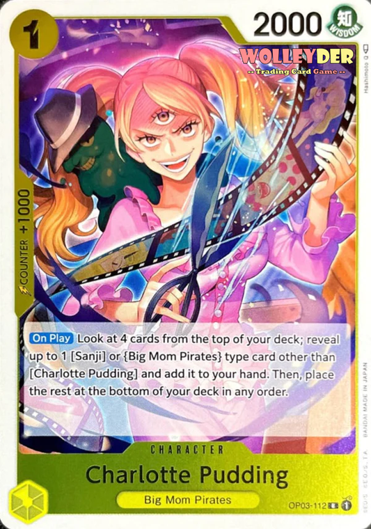 Charlotte Pudding - OP03-112 - Rare Foil